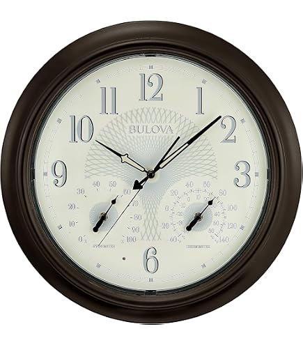 Amazon.com: Bulova Tiverton Wall Clock C4885 | 18